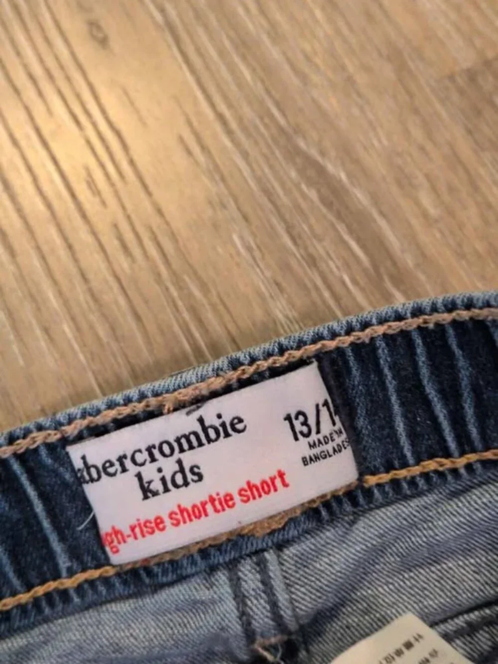 Abercrombie Kids High-Rise Shortie Shorts Size 13/14